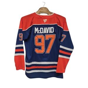 NHL Connor McDavid Edmonton Oilers Fan Version Home Jersey Sz 56 NWT Fanatics